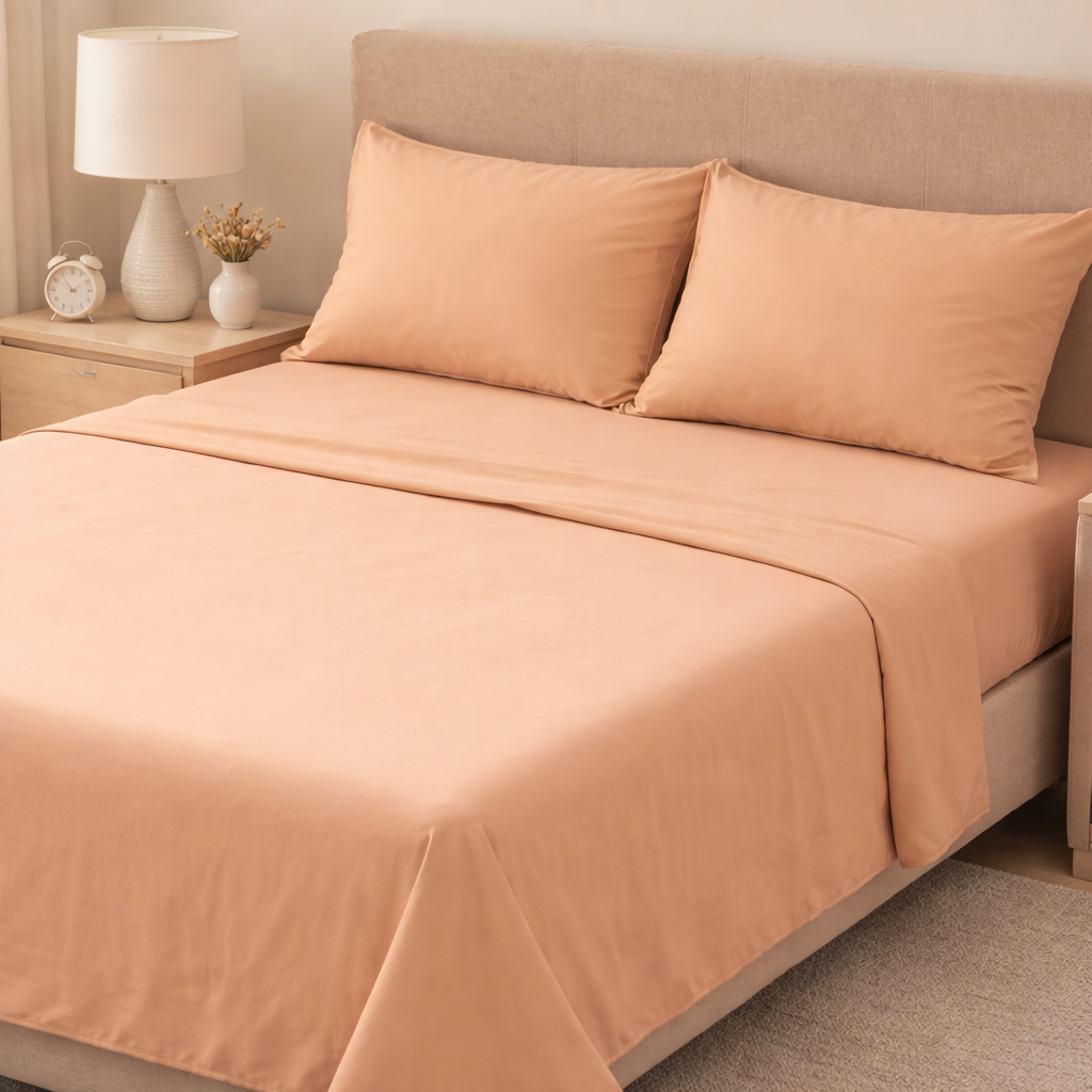 Drap Addict Couleur Unie – 01 Drap + 02 Taies - 01 Place