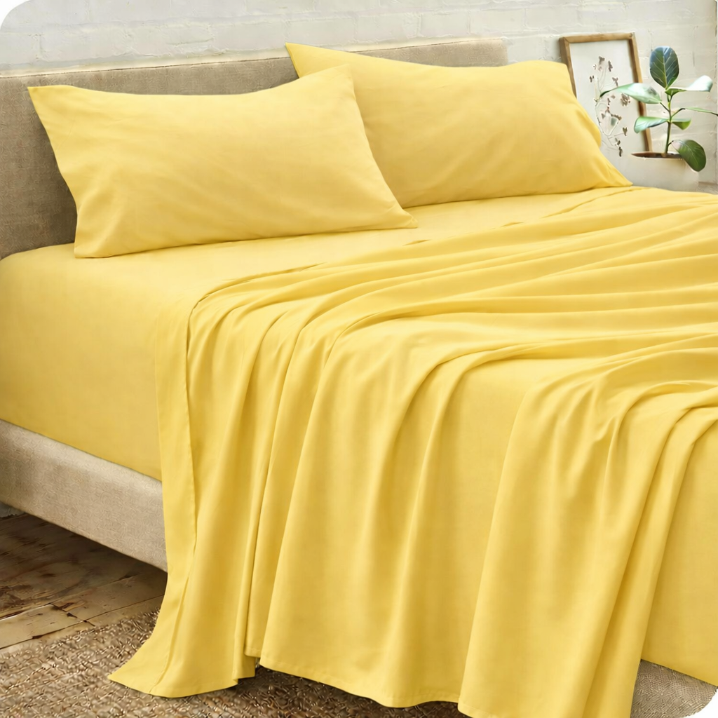 Drap Addict Couleur Unie – 01 Drap + 02 Taies - 03 Places