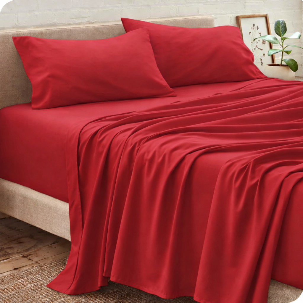 Drap Addict Couleur Unie – 01 Drap + 02 Taies - 03 Places