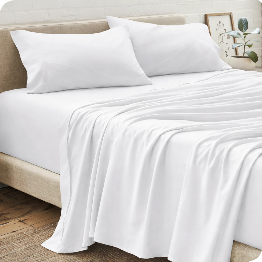 Drap Addict Couleur Unie – 01 Drap + 02 Taies - 03 Places