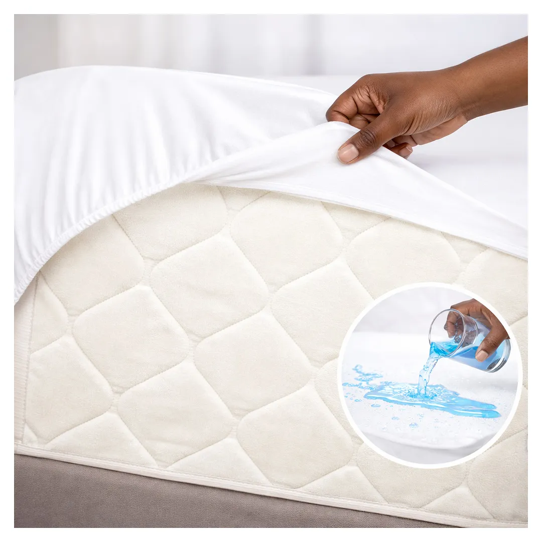 Protège-Matelas 3 Place Imperméable Premium – Protection Totale Anti-Liquide