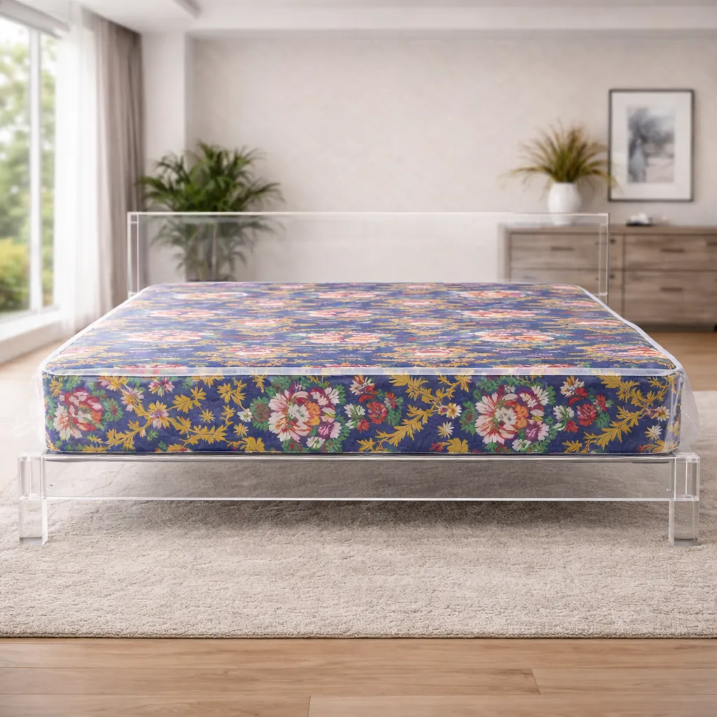 Matelas 2 Places Confort Floral – Haute Résilience – Design Élégant