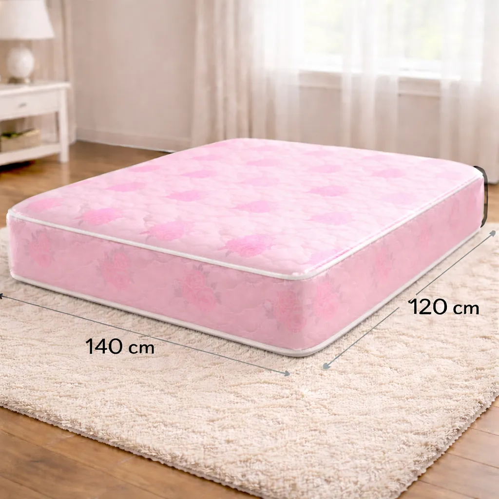 MATELAS ADDICT AVEC MOTIF FLEURIE - 02 PLACES
