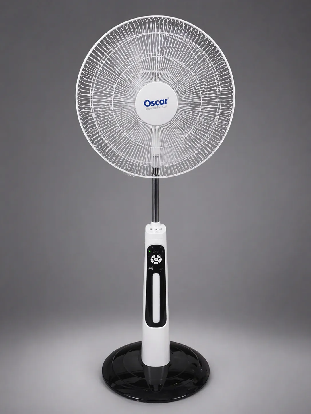 Ventilateur rechargeable avec commande et port USB