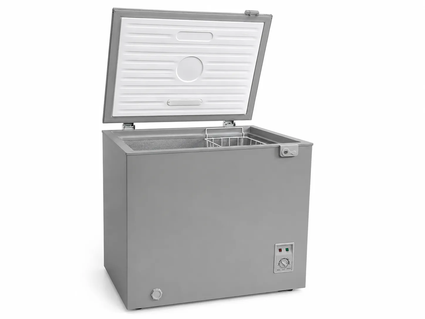 Congélateur Horizontal Compact Silver