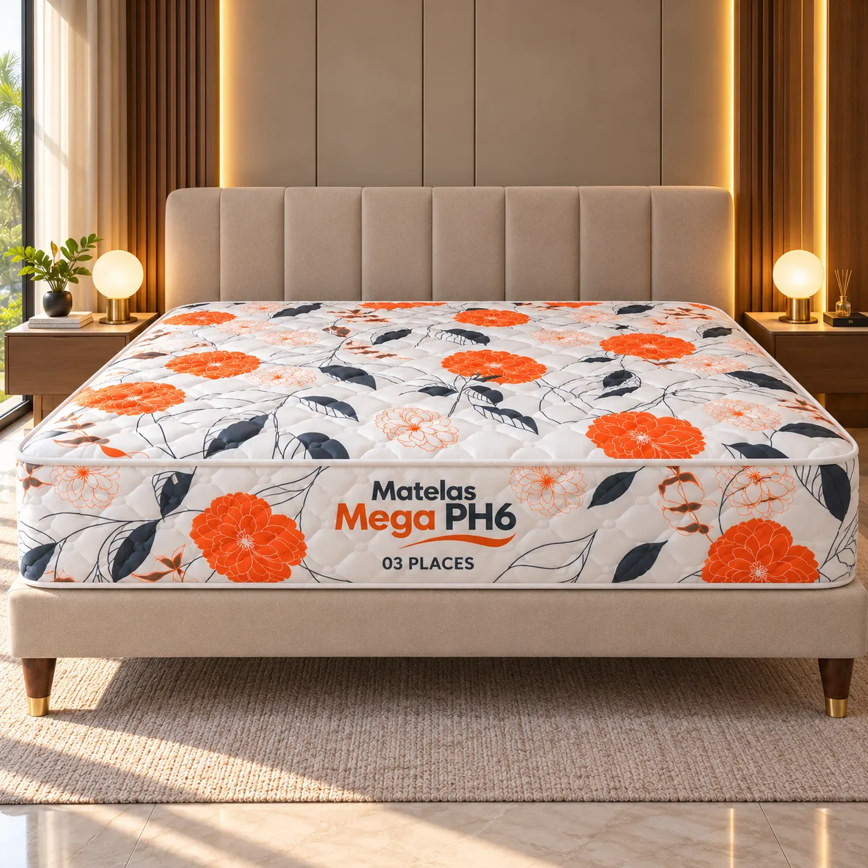 MEGA SUPER PH6 - 3 Place -180x190 cm