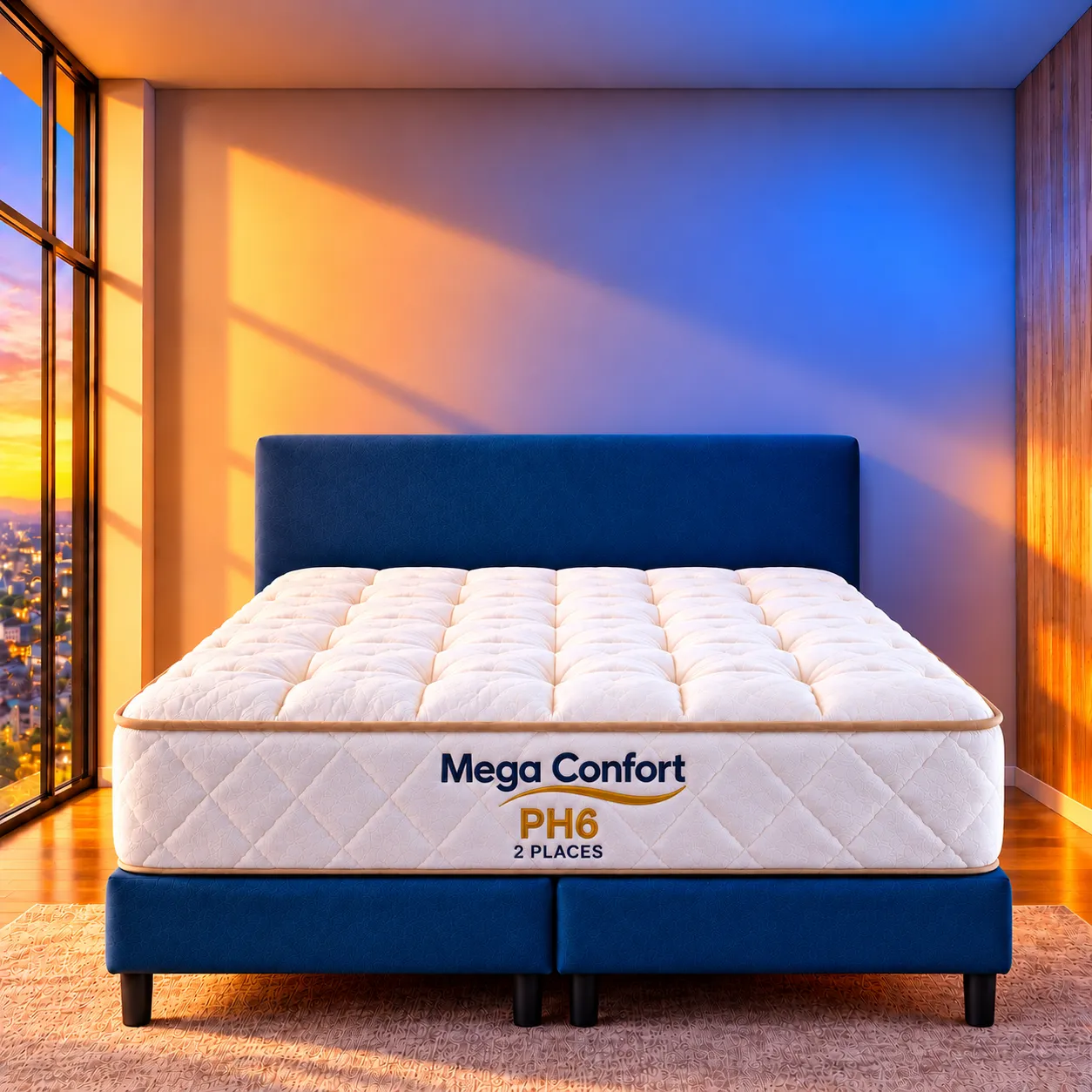 Matelas PH2 ORDINAIRE  - 2 Place - 140* 190cm