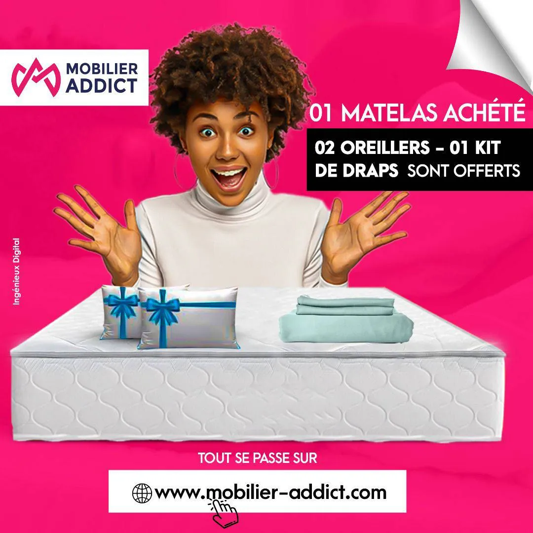 Même à deux : ce couple est heureux sur le Matelas Addict