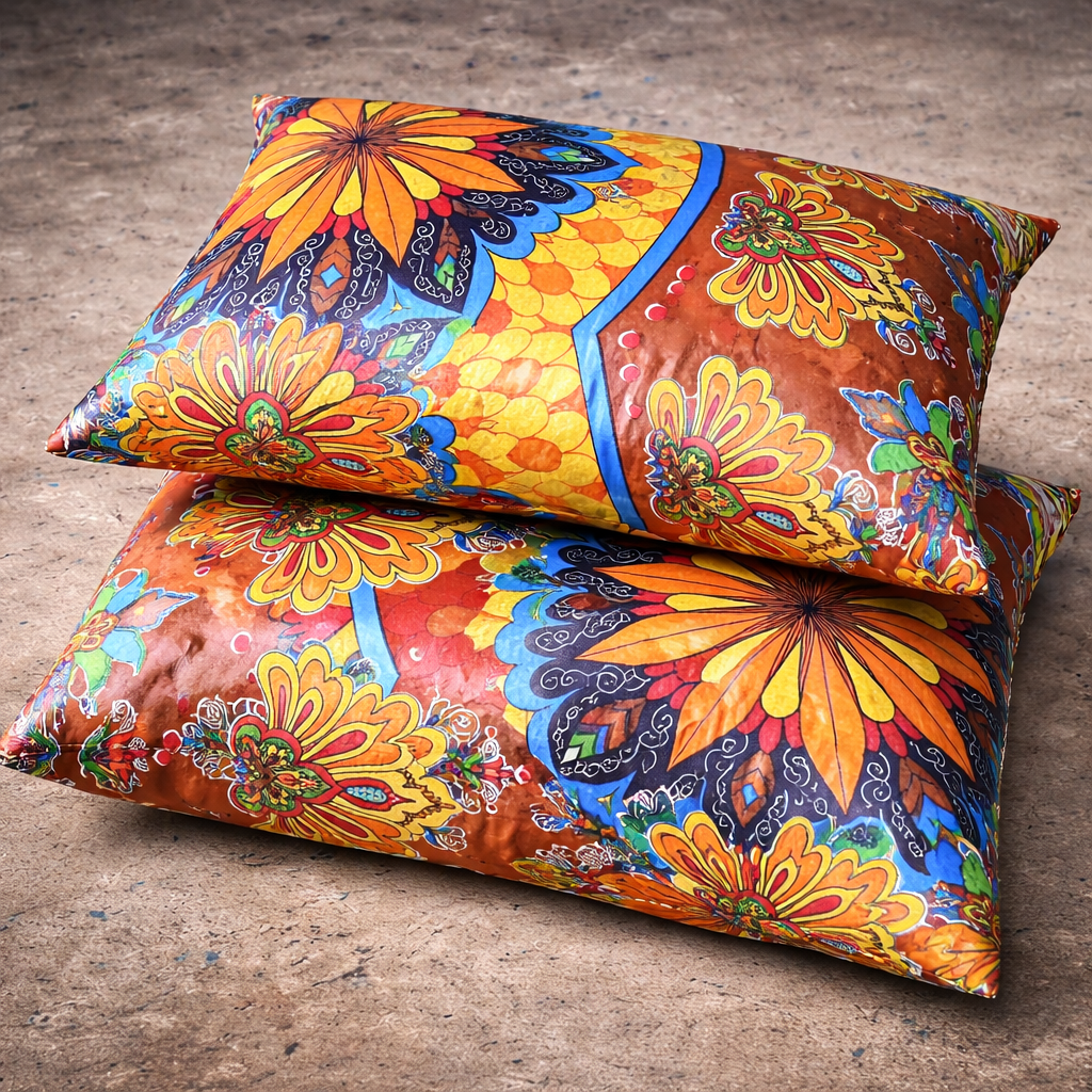 02 paies d'Oreilles PH2 avec motif ( fleurie)