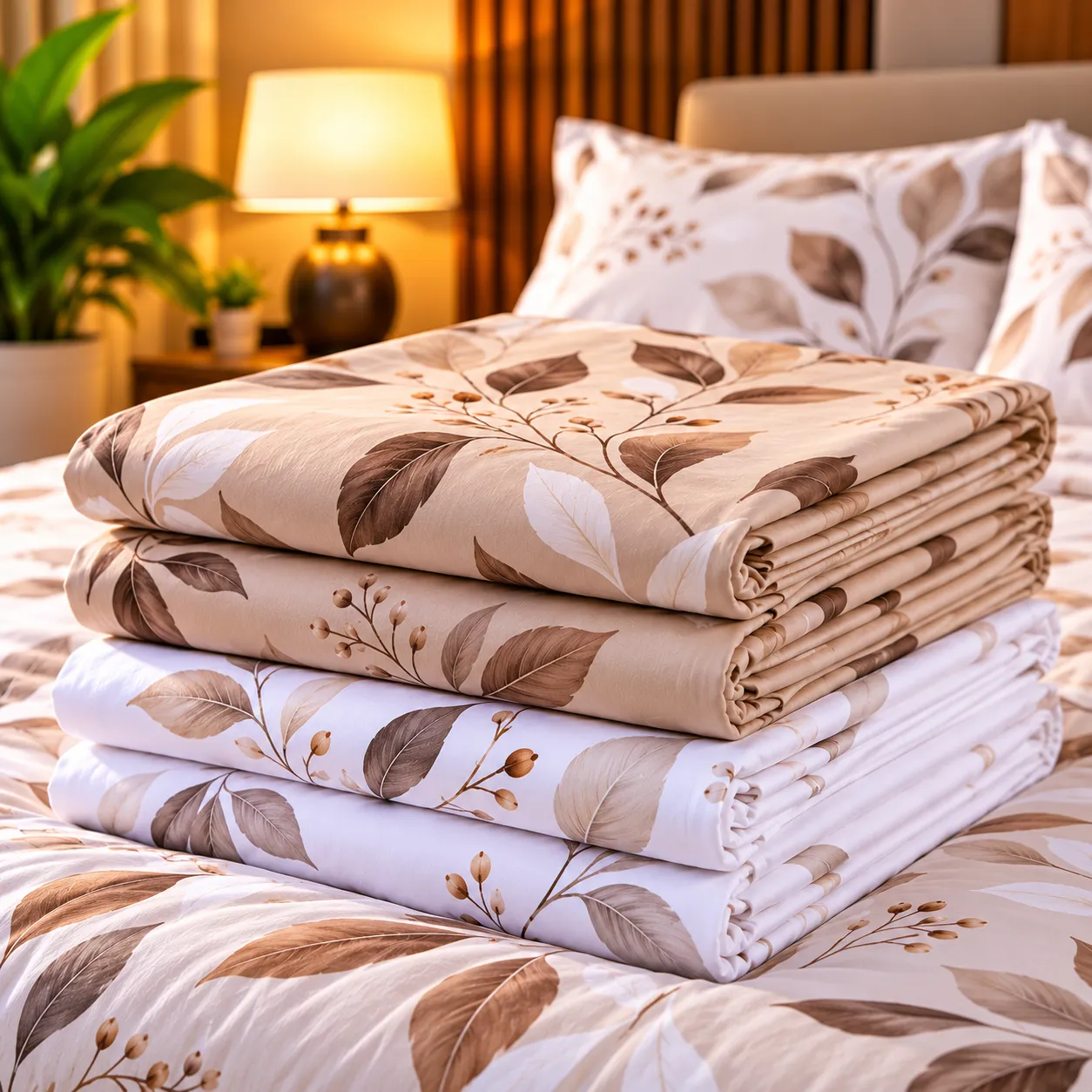 Draps de Lit Fleuris Premium – Élégance & Douceur — vue 2